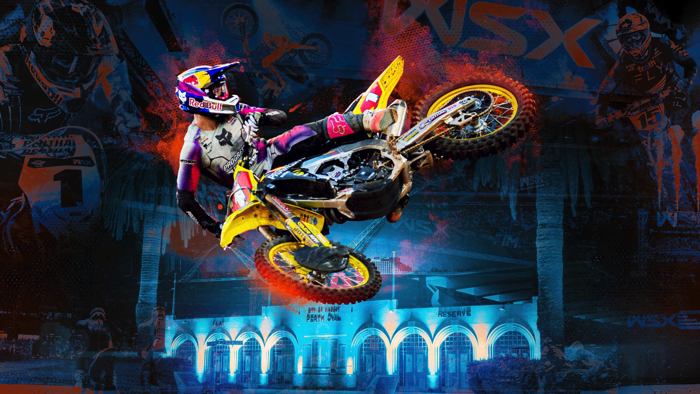 World Supercross Championship at HBF Park, Perth